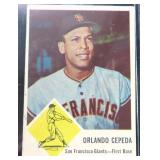 1963 Fleer Orlando Cepeda Giants #64