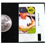 Mickey Mantle 1969 Topps Decal
