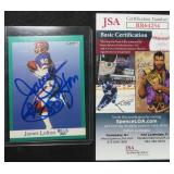 James Lofton Signed 1991 Fleer Football Card, JSA