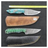 TWO (2) Knives incl. Damascus
