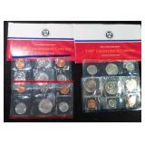 TWO (2) 1987 U.S. Mint Sets incl. P&D Mints
