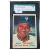 1957 Topps Baseball #109 Hank Thompson SGC 7