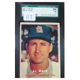 1957 Topps Baseball #98 Al Dark SGC 7