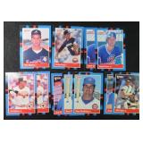 Eleven (11) 1988 Donruss incl. Nolan Ryan, Cal