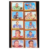 TEN (10) 1966 Topps Football Cards incl.