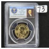 2007-P James Madison $1 PCGS MS65