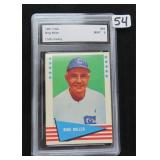 1961 Fleer #62 Bing Miller CMR 9