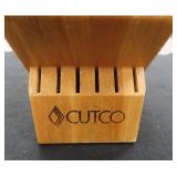CUTCO Wood Knife Block