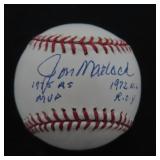 Jon Matlack Signed OML Baseball, Guaranteed 100%