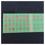 Partial Lincoln Cent Album, Date Range 1948-1959