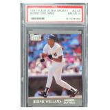 1991 Fleer Ultra Update Bernie Williams PSA 8 (RC)
