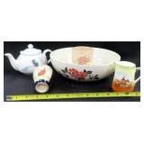 NO SHIPPING: Czech Creamer (hunt scene), old