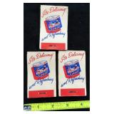 Three (3) OLD Admiration Coffee Lipstick Tissues