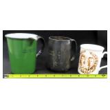 (3) Pieces: Early Heavy Mug from Blue Boar Pub