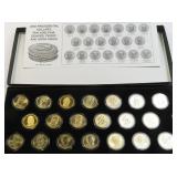 Twenty (20) Presidential Dollar Coins incl. PROOF