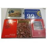 Five (5) 1999 Foreign Coin Sets