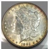 1885 Silver Morgan Dollar