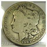 1903-S Silver Morgan Dollar