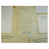Richard Nixon Signed Letter! plus other Documents