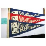 1968 NIXON Pennants (not penance)