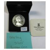 Sterling Silver Foreign Coin