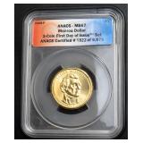2008 Monroe Dollar ANACS MS67