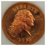 1/2 Ounce Copper Bullion Round