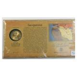 2000-P Sacagawea Dollar Display