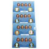 Eight Colorized Presidential Dollar Coins
