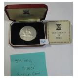 Sterling Silver Foreign Coin