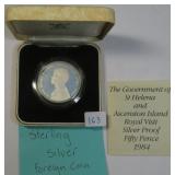 Sterling Silver Foreign Coin