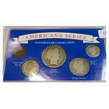 Yesteryear Collection incl. Silver Barber Coinage