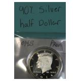 Silver Kennedy Half Dollar, $11.77 Melt 3-7-25