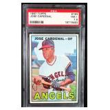 1967 Topps #193 Jose Cardenal PSA 7.5