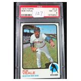 1973 Topps Bob Veale PSA 8