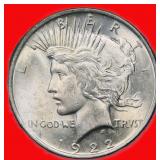 1922 Peace Silver Dollar NGC MS-63
