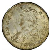 $3350 Guide: 1824 Capped Bust Half $ PCGS MS-62