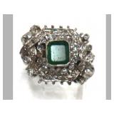 Palladium & Stainless Steel Alloy Ring