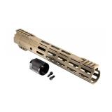 12' TRYBE Defense AR-15 Handguard w/ Cut Top Rail