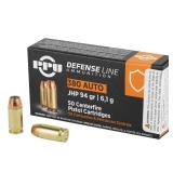 Fifty (50) PPU .380ACP Hollow Point Cartridges