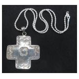 Sterling Silver Mexico Necklace and Pendant