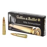 Twenty (20) S&B Brass 7.62x39mm FMJ Cartridges