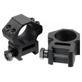 NEW AccuShot Picatinny/Weaver 2-piece 1' Rings