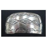 Herbert Tsosie (Navajo) Sterling Silver Cuff