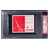 1940 V406 Victory Gum Card PSA Graded