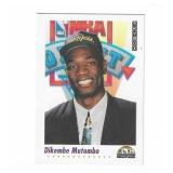1991-92 SkyBox Dikembe Mutombo Rookie Card #516