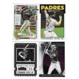 Four Fernando Tatis Jr. Baseball Cards
