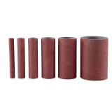 WARRIOR 240 Grit Sanding Sleeves, 6 Piece