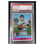 1976 Topps Jim Hughes PSA 6
