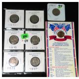 Jefferson Nickels and 1976 Lincoln Cent